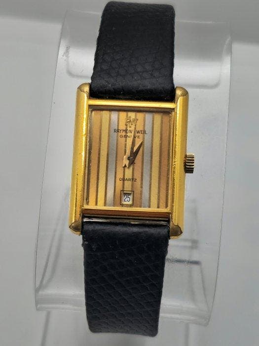 Raymond Weil - Genève Tank Damenuhr – Tri Color Dial -, Handtassen en Accessoires, Horloges | Heren