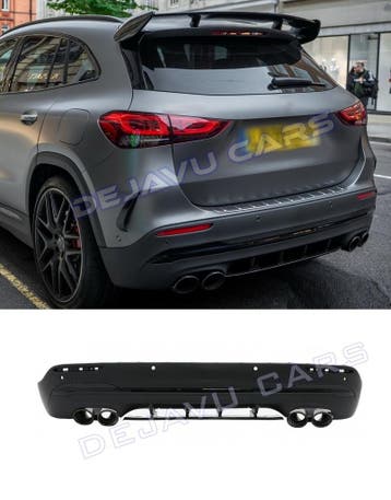 GLA45 AMG Look Diffuser voor Mercedes Benz GLA H247 AMG Line, Ophalen of Verzenden
