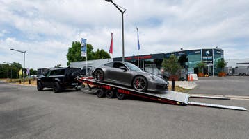 TA-NO Autotransporter 3500kg | Elek. Kantelbaar + Lier, Auto diversen, Ophalen, Nieuw