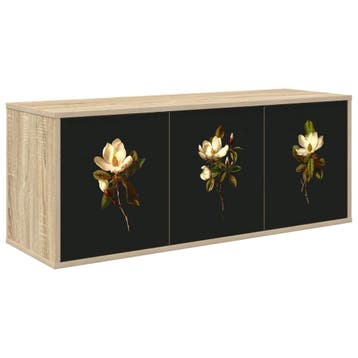 vidaXL Wand gemonteerd TV Kast BREMEN 102 x 33 x 40 cm, Verzenden