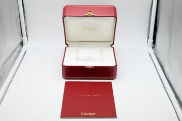 Cartier Tank Ref. 681006 Year 1990s (Box), Handtassen en Accessoires, Overige merken, Leer, Polshorloge, Ophalen of Verzenden
