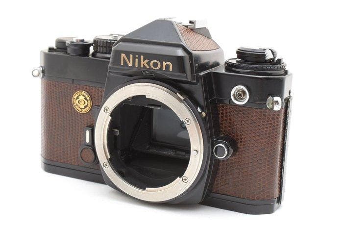 Nikon FE JAPAN CAMERA SHOW 20th Anniversary OT-20 Lizard, Audio, Tv en Foto, Fotocamera's Analoog