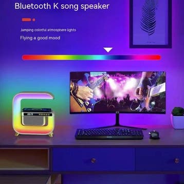 RGB Sound Box & Oplader - Alarm Klok Bluetooth 5.0 Draadloze, Verzenden