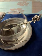 Sauskom - .800 zilver - Saucière zilver 800, Antiek en Kunst