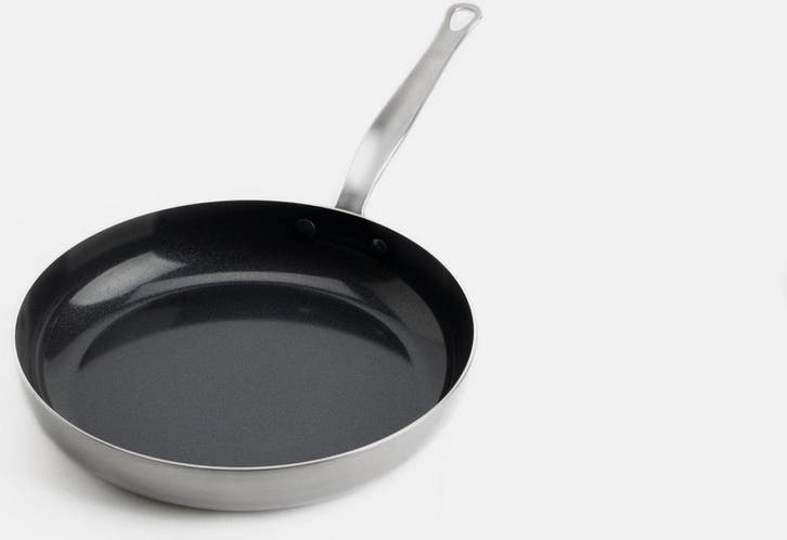 2dekans | Mauviel 1830 Braadpan 24 cm – RVS/Aluminium –, Zakelijke goederen, Horeca | Keukenapparatuur, Ophalen of Verzenden