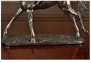 Decoratief ornament - Azië - Beeld van een paardrijder