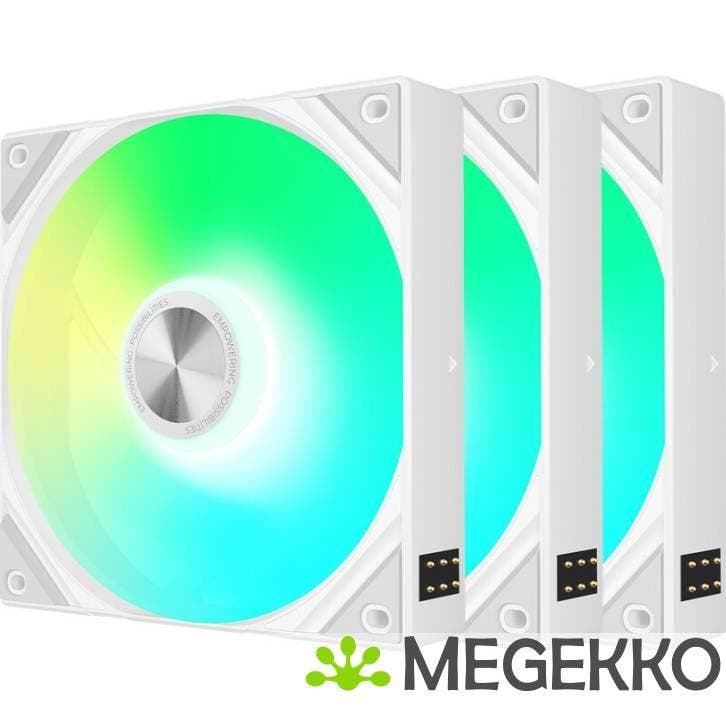 TRYX ROTA SL ARGB Fan 120mm 3-pack Wit, Informatique & Logiciels, Refroidisseurs d'ordinateur, Envoi
