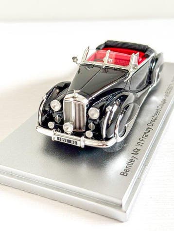Kess 1:43 - Modelauto - Bentley Mk VI Franay Drophead Coupe, Nieuw
