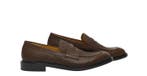 TESTONI - 8 UK - 42 IT - LuccaLoafer Brushed Caviar Calf, Nieuw