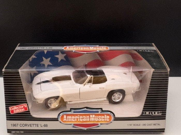 Ertl 1:18 - Modelauto - 1967 Chevrolet Corvette L-88 -, Hobby en Vrije tijd, Modelauto's | 1:5 tot 1:12