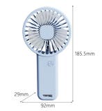 Oplaadbare Draagbare Ventilator - Handventilator op Batterij, Verzenden, Nieuw