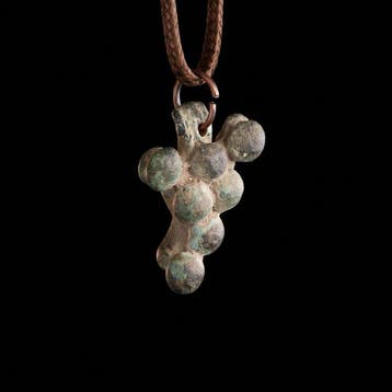 Laat-Romeins / Vroeg-Byzantijns Brons Vitis Vera hanger –