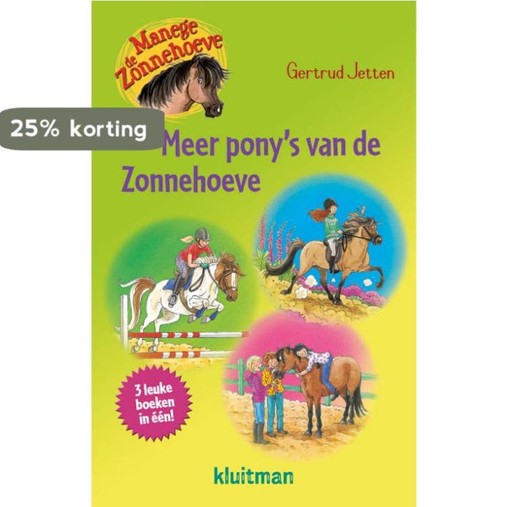 Meer ponys van de Zonnehoeve / Manege de Zonnehoeve, Boeken, Kinderboeken | Jeugd | onder 10 jaar, Gelezen, Verzenden