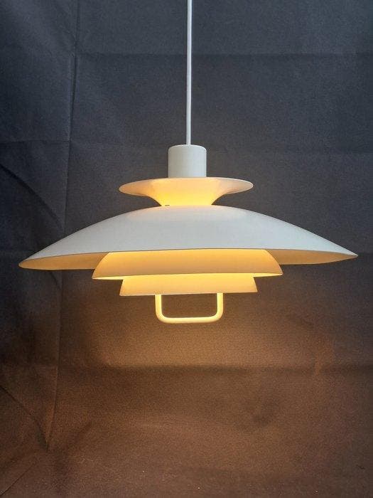 Jeka Metaltryk - Lampe à suspendre - Acier thermolaqué -, Antiek en Kunst, Antiek | Verlichting