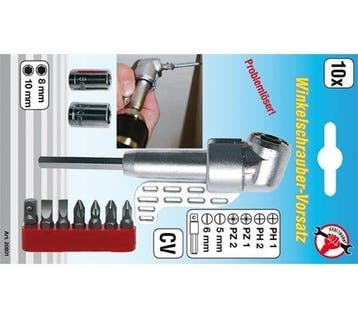 10-delige Hoek Moer Loper Set, Verzenden
