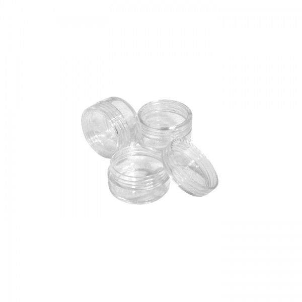 Plastic Potjes 5ml  Transparant     5 stuks, Sport en Fitness, Overige Sport en Fitness, Nieuw, Verzenden