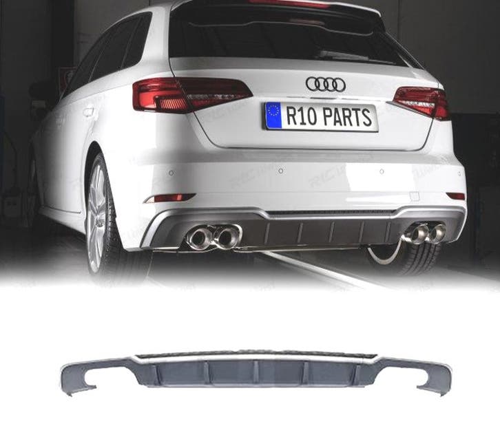 DIFFUSEUR AUDI A3 HATCHBACK 16-20 LOOK S3, Autos : Pièces & Accessoires, Carrosserie & Tôlerie, Envoi