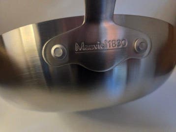 Mauviel - Braadpan - Mauviel 1830 Wok 28 cm - Staal,