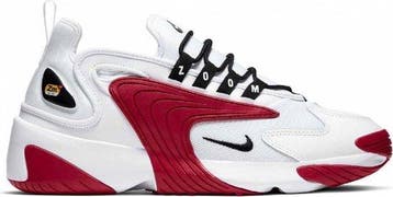 Nike Zoom 2K Heren Sneakers - White/Black-Gym Red-White -..., Verzenden, Nieuw