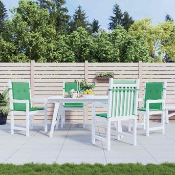 vidaXL Tuinstoelkussens lage rug 4 st 100x50x3 cm oxford, Verzenden, Nieuw