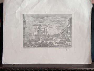 Giovanni Battista Piranesi (1720-1778), after - Veduta della