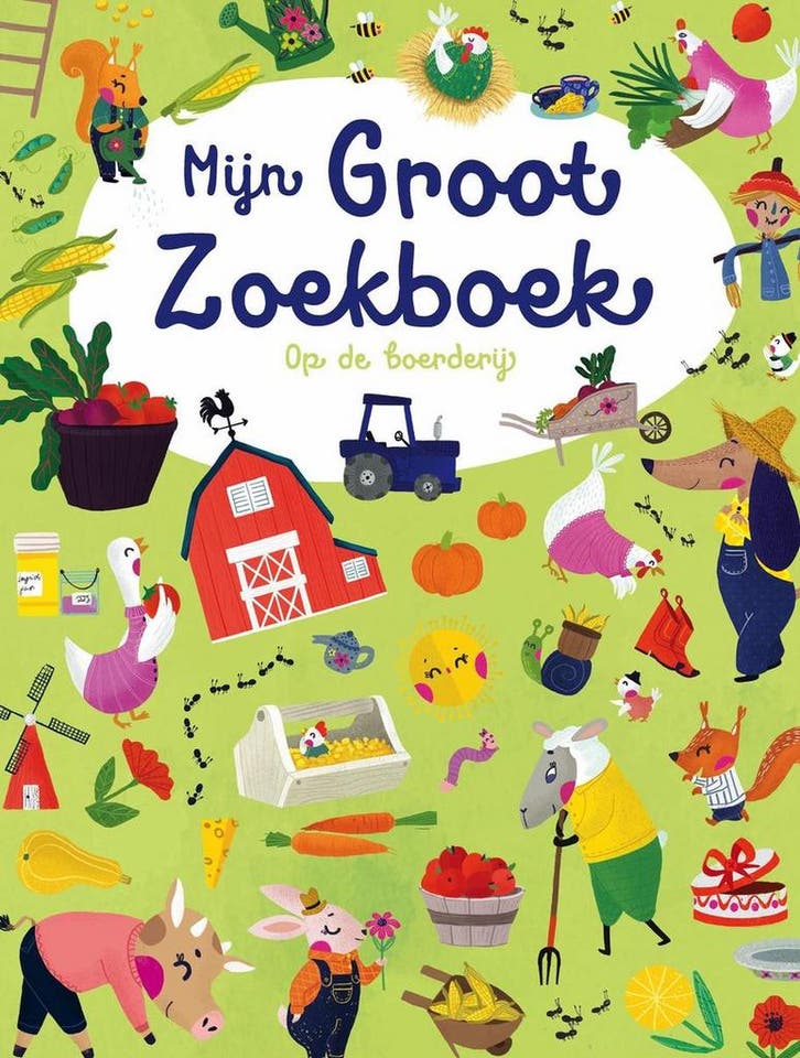 Boerderij / Mijn groot zoekboek 9789463349451, Livres, Livres pour enfants | 0 an et plus, Envoi
