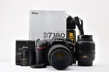 Nikon D7100 + AF-S Nikkor 3.5-5.6/18-55mm G VR + AF-S Nikkor, Nieuw