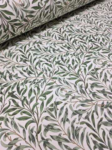 Tissu William Morris Willow Bough branches de saule 1887, Antiquités & Art