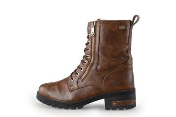 Mustang Snowboots in maat 38 Bruin, Kleding | Dames, Schoenen, Bruin, Verzenden, Snowboots, Zo goed als nieuw