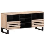 vidaXL Tv-meubel 100x34x46 cm massief mangohout, Huis en Inrichting, Verzenden, Nieuw
