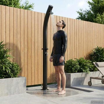 vidaXL Zonne Douche met Douchekop 20 l PVC, ABS,, Verzenden, Nieuw