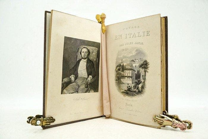 Jules Janin - Voyage en Italie - 1839, Antiek en Kunst, Antiek | Boeken en Manuscripten