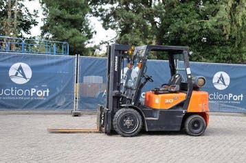 Veiling: Heftruck Doosan G30G LPG 3000kg 5.9m 2017, Ophalen