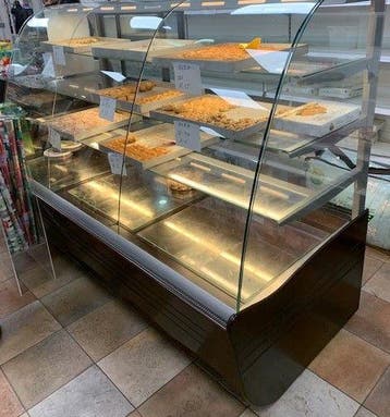 Gebaksvitrine 200cm, neutraal, Zakelijke goederen