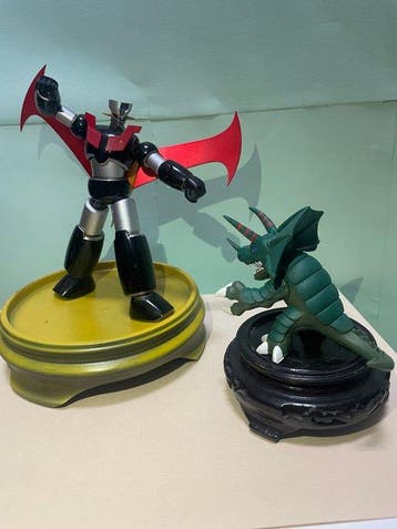 Bandai - Robot-jouet Mazinger & Triceramon & MetalGreymon -