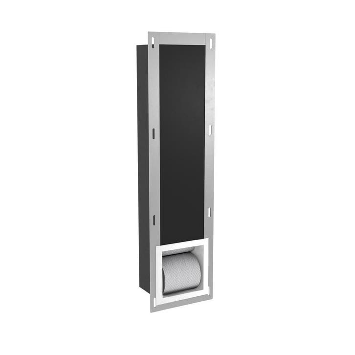 Reserve Toiletrolhouder Inbouw BWS Mat Wit Torelaat, Bricolage & Construction, Sanitaire, Enlèvement ou Envoi