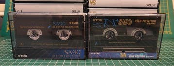 TDK - SA90 /type II chrome Lege audiocassette - Diverse