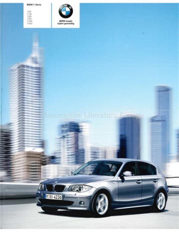 2006 BMW 1 SERIE BROCHURE NEDERLANDS, Ophalen of Verzenden