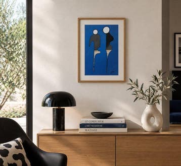 Pier - Couple minimaliste, Antiek en Kunst