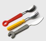 Gereedschap bestekset voor kinderen (vork, mes, lepel), Verzenden, Nieuw