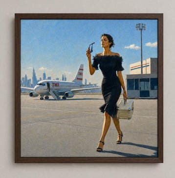 Le Yack - Arrival and Departure, TWA - Hand-signed