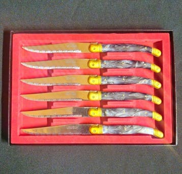 Pradel - Tafelmessenset (6) - Z40C13 TEMPERING - Laguiole