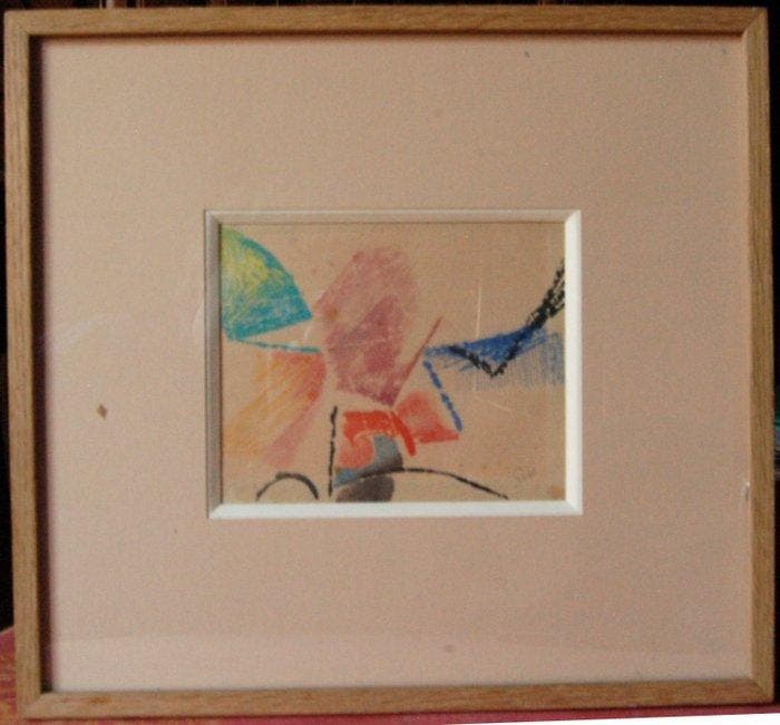 Geer van Velde (1898-1977), circle of - Composition, Antiquités & Art, Art | Peinture | Moderne