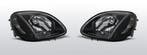 Koplampen | Mercedes R170 SLK 1996-2004 | zwart, Verzenden