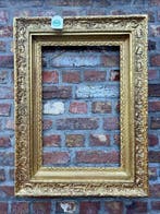 Lijst - 161. Oude goud vergulde schilderijlijst. Voor