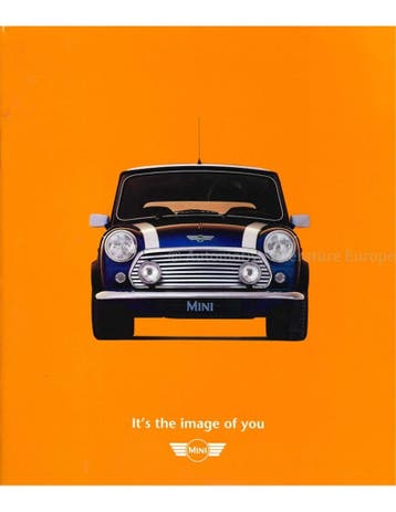 1998 MINI COOPER BROCHURE ENGELS, Boeken, Ophalen of Verzenden, Nieuw