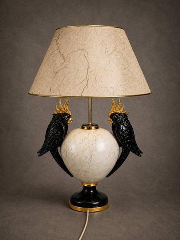 Paridom - Lamp - Karton - Hollywood Luxus Decor - 80 cm