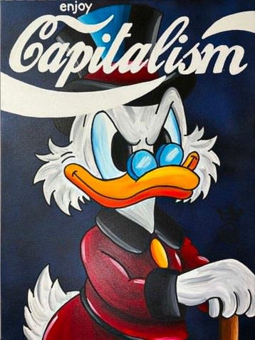 Xavier Van Walsem (1980) - Scrooge mcduck Capitalism