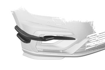 Performance Flaps voor VW Golf 7 (Type AU) R FP019-M, Verzenden, Nieuw