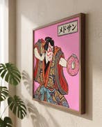 MEDSAN - Kabuki meets a donut () - Handmade! - unique, Antiek en Kunst